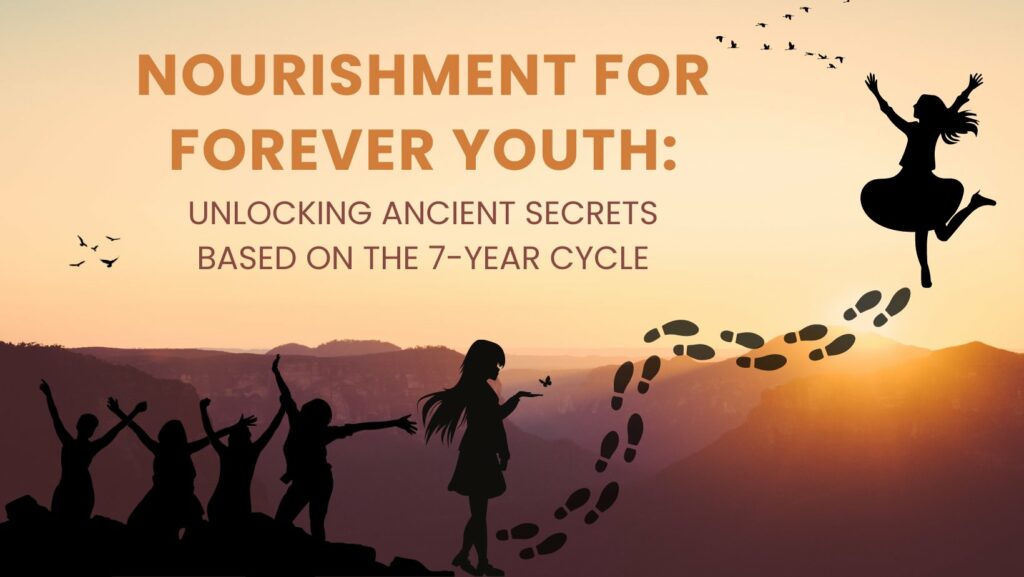 Nourishment For Forever Youth: Unlocking Ancient Secrets Based on the 7-Year Cycle cover