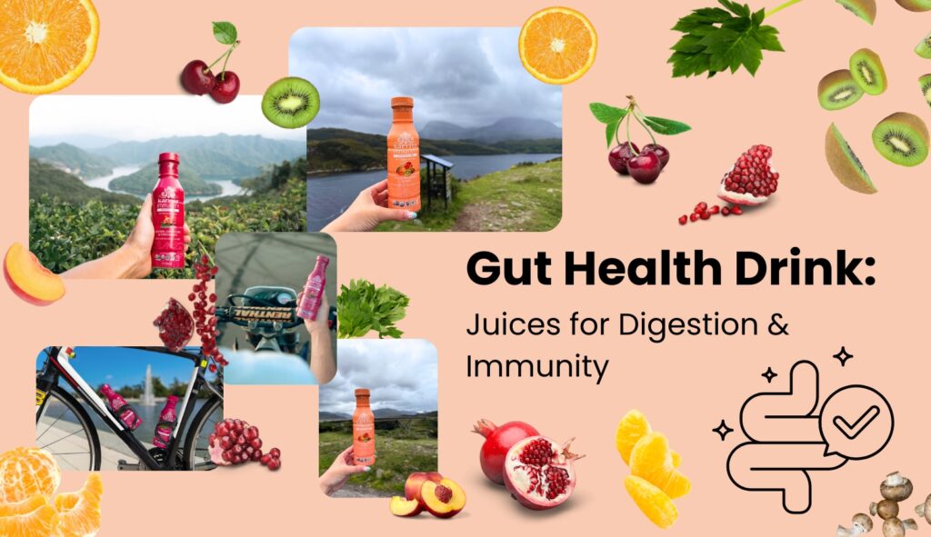 An image of the Karviva immunity and digestion-boosting drinks.