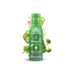 Karviva Sprouts of Hope green juice bottle