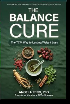 Cover of The Balance Cure: The TCM Way to Lasting Weight Loss by Angela Zeng, PhD
