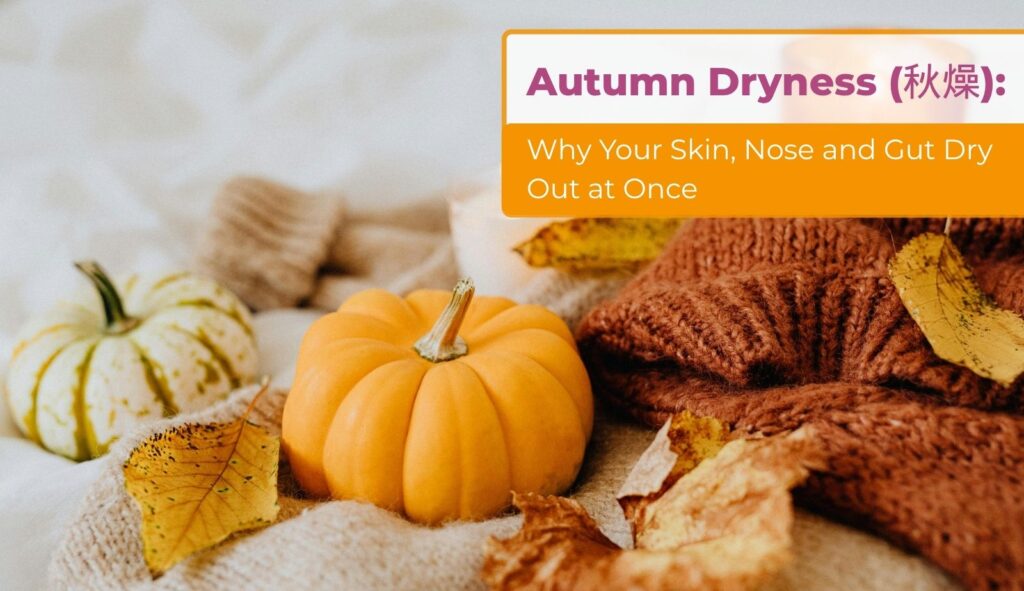 Pumpkins, knit blankets, and autumn dryness health message